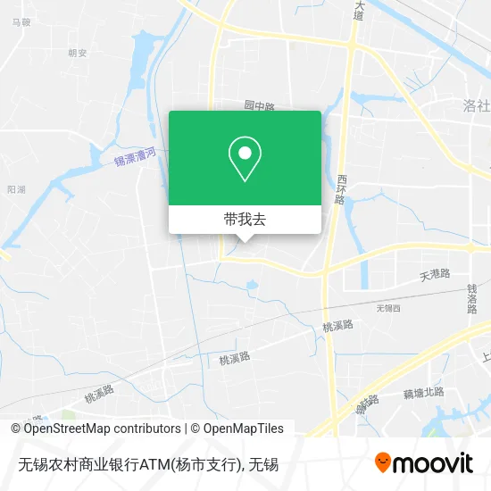 无锡农村商业银行ATM(杨市支行)地图
