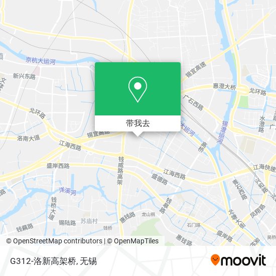 G312-洛新高架桥地图