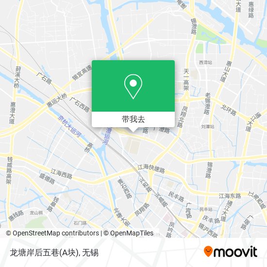 龙塘岸后五巷(A块)地图
