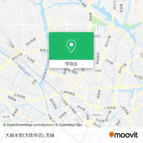 大娘水饺(大统华店)地图