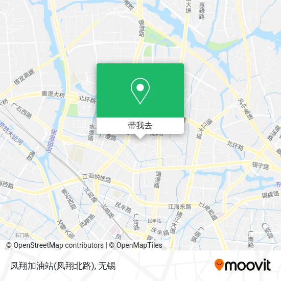 凤翔加油站(凤翔北路)地图