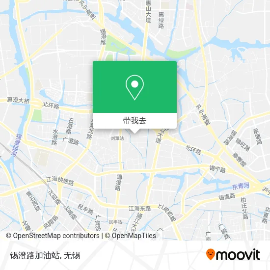 锡澄路加油站地图