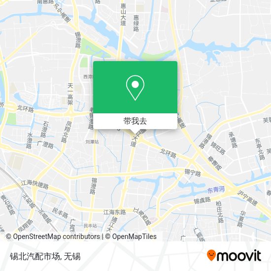 锡北汽配市场地图