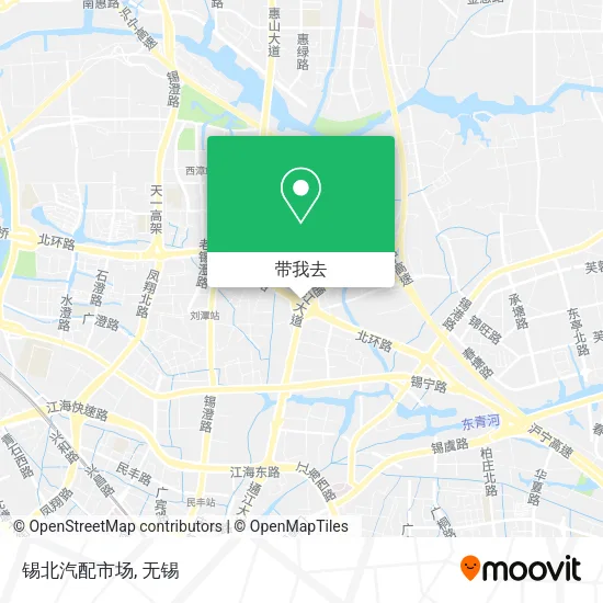 锡北汽配市场地图