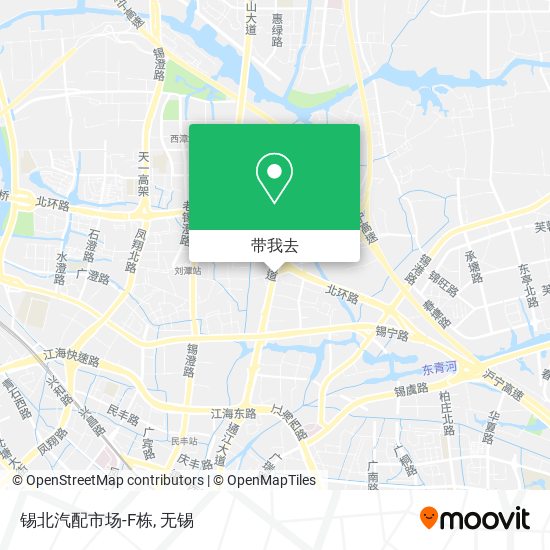 锡北汽配市场-F栋地图