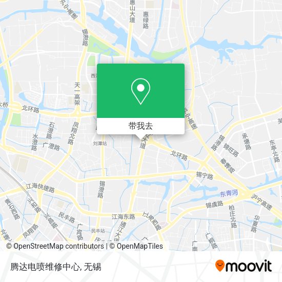 腾达电喷维修中心地图