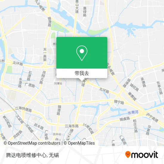 腾达电喷维修中心地图