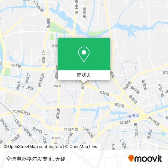 空调电器格尔发专卖地图