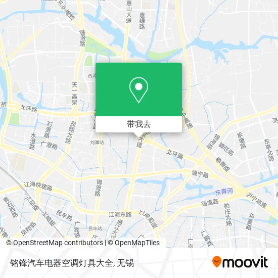 铭锋汽车电器空调灯具大全地图