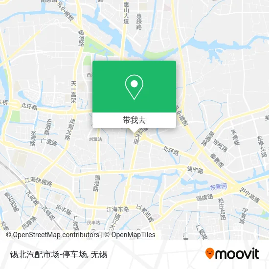 锡北汽配市场-停车场地图