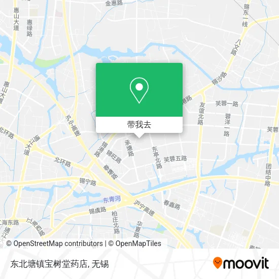 东北塘镇宝树堂药店地图