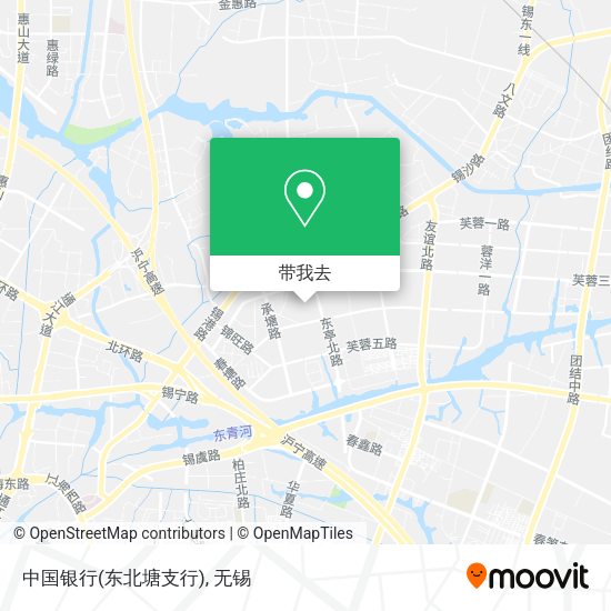 中国银行(东北塘支行)地图