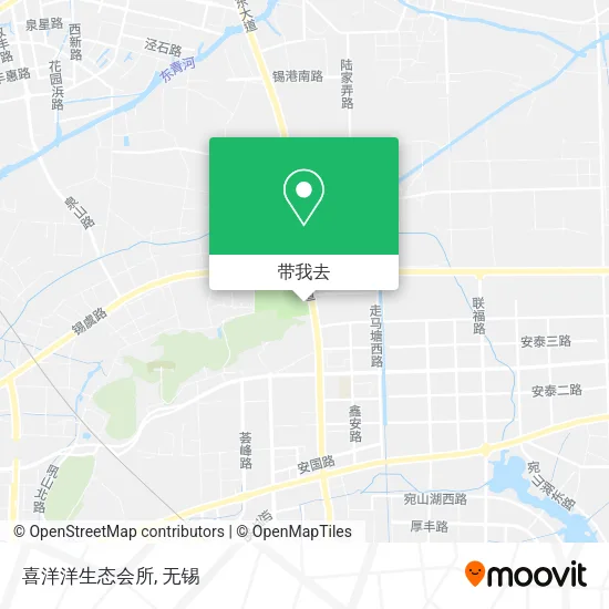 喜洋洋生态会所地图