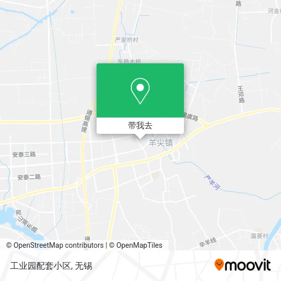 工业园配套小区地图