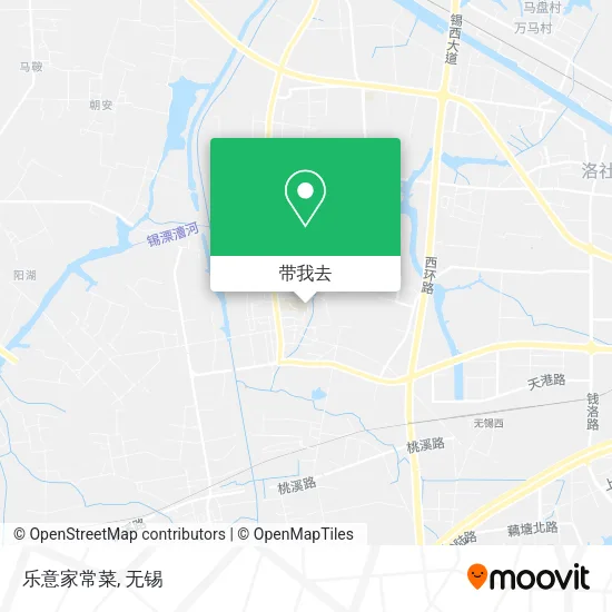 乐意家常菜地图