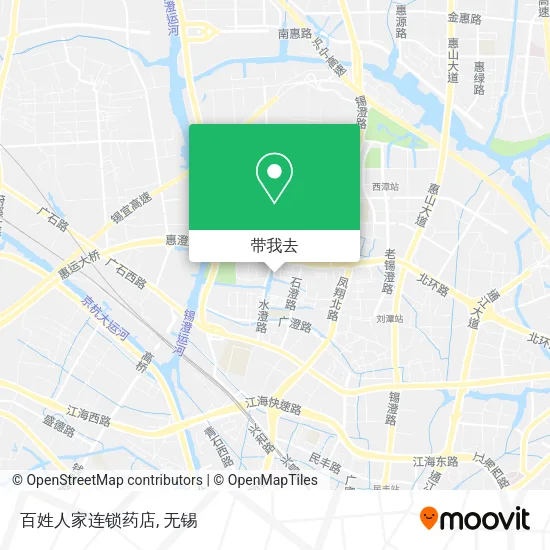 百姓人家连锁药店地图