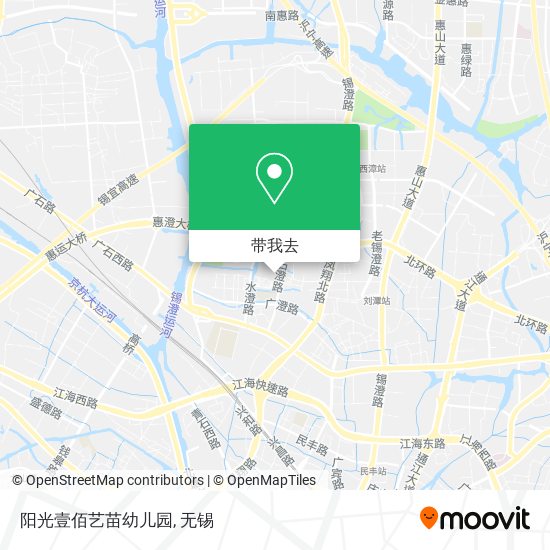 阳光壹佰艺苗幼儿园地图