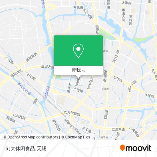 刘大休闲食品地图