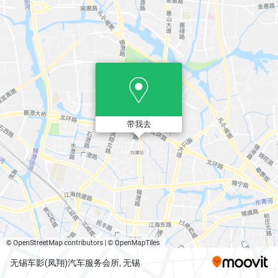无锡车影(凤翔)汽车服务会所地图