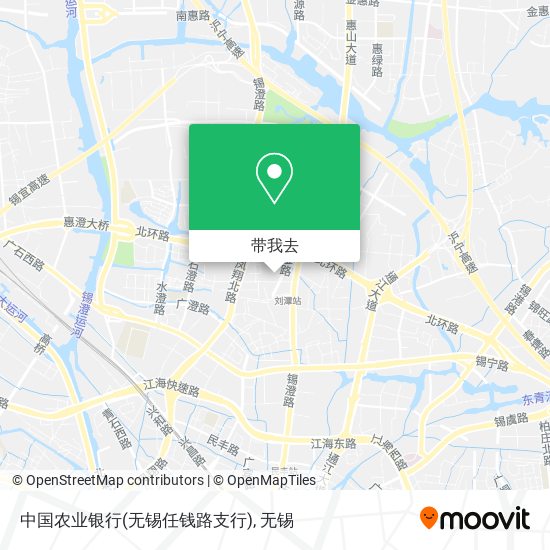 中国农业银行(无锡任钱路支行)地图