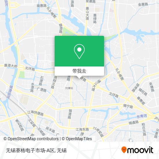 无锡赛格电子市场-A区地图