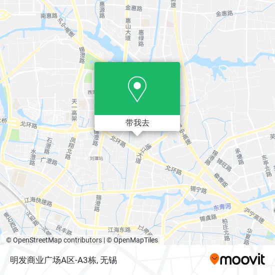 明发商业广场A区-A3栋地图