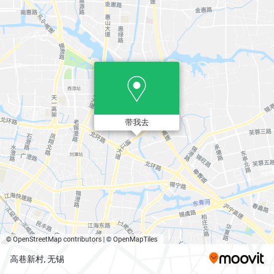 高巷新村地图