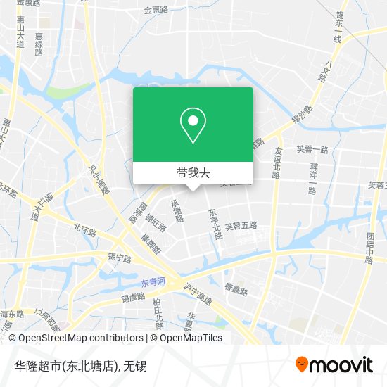 华隆超市(东北塘店)地图