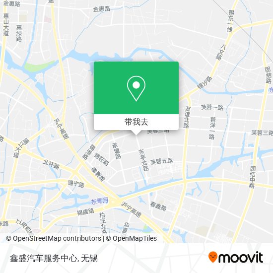 鑫盛汽车服务中心地图
