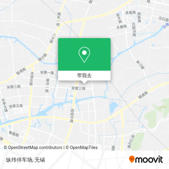 纵纬停车场地图