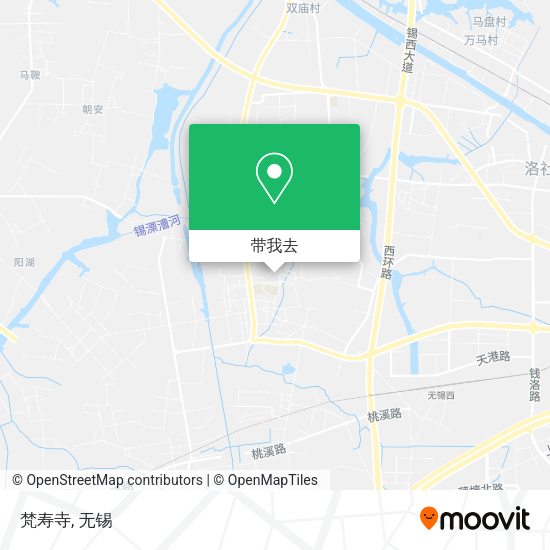 梵寿寺地图