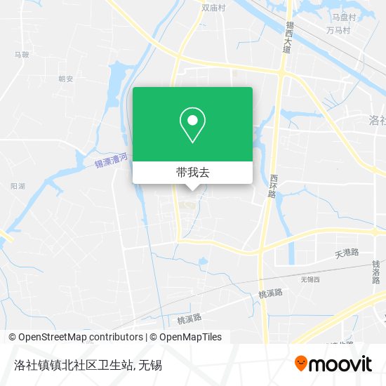 洛社镇镇北社区卫生站地图