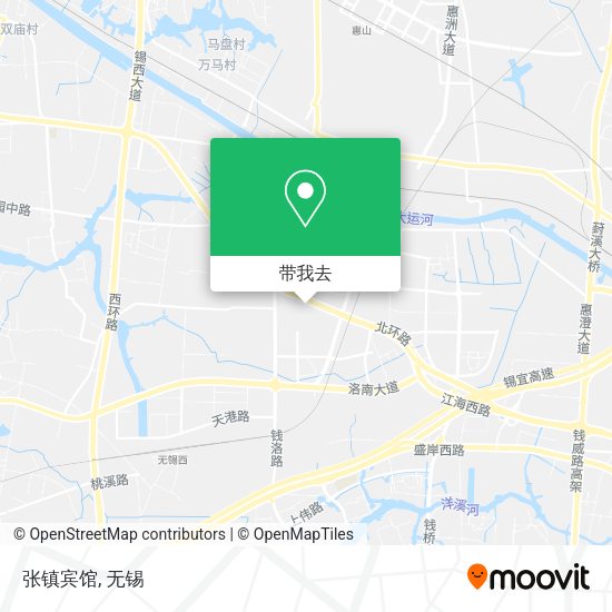 张镇宾馆地图