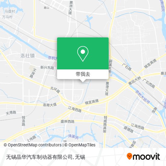 无锡晶华汽车制动器有限公司地图