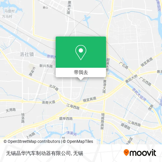 无锡晶华汽车制动器有限公司地图
