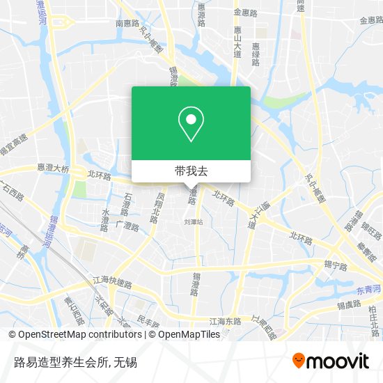 路易造型养生会所地图