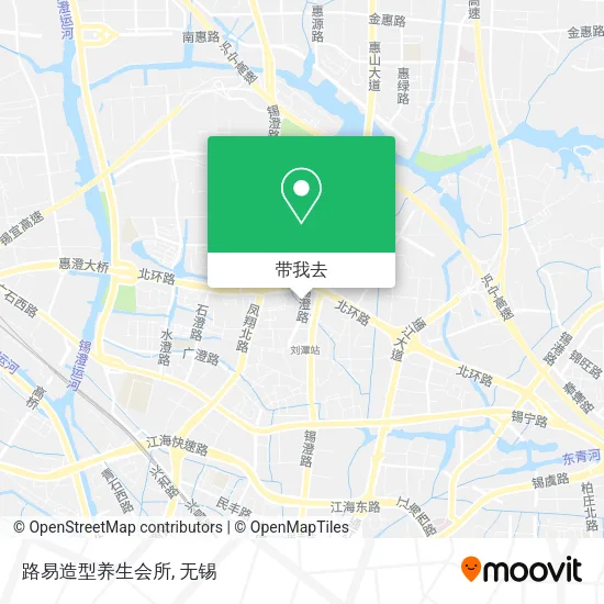 路易造型养生会所地图