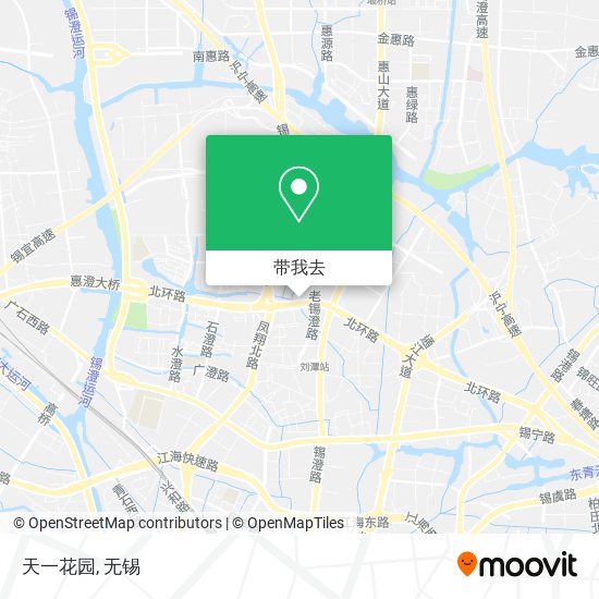 天一花园地图