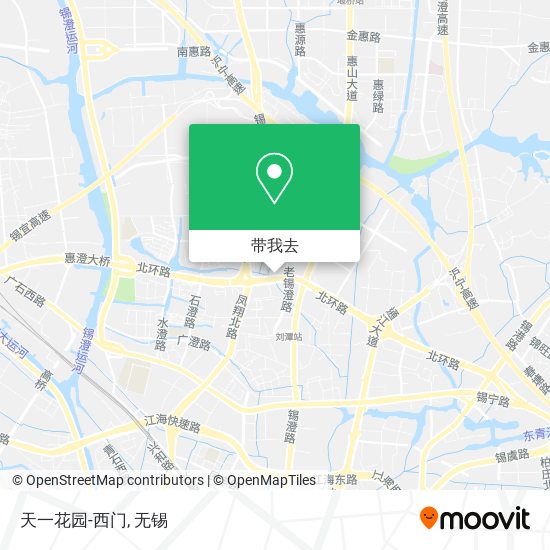 天一花园-西门地图