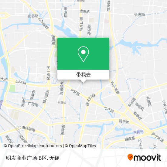明发商业广场-B区地图