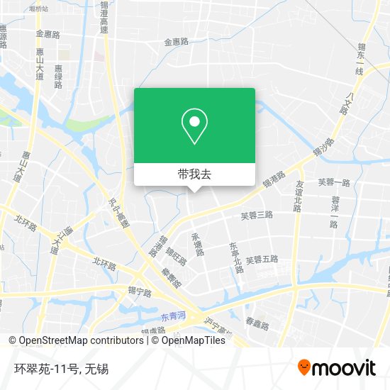 环翠苑-11号地图