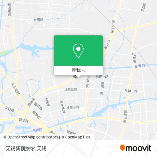 无锡新颖旅馆地图