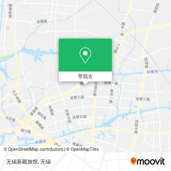 无锡新颖旅馆地图