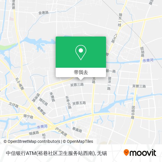 中信银行ATM(裕巷社区卫生服务站西南)地图