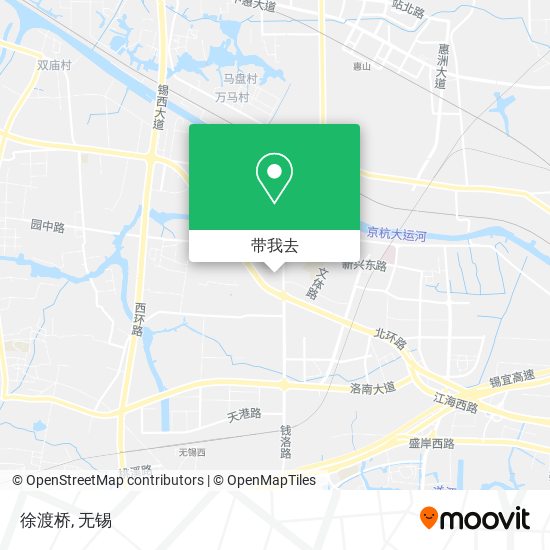 徐渡桥地图