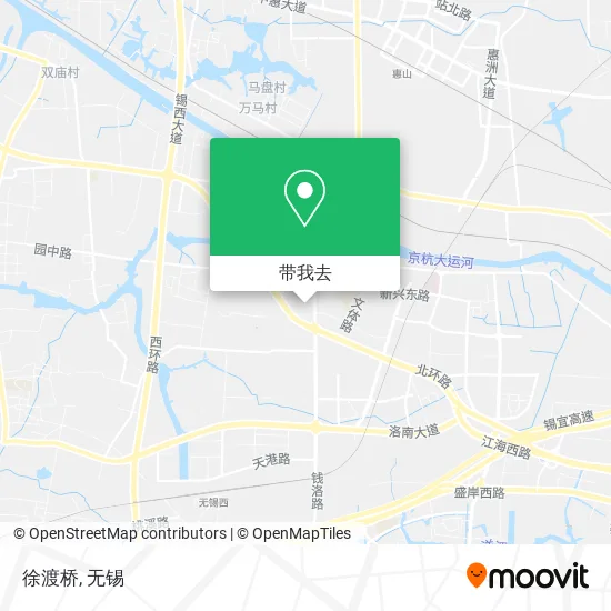 徐渡桥地图