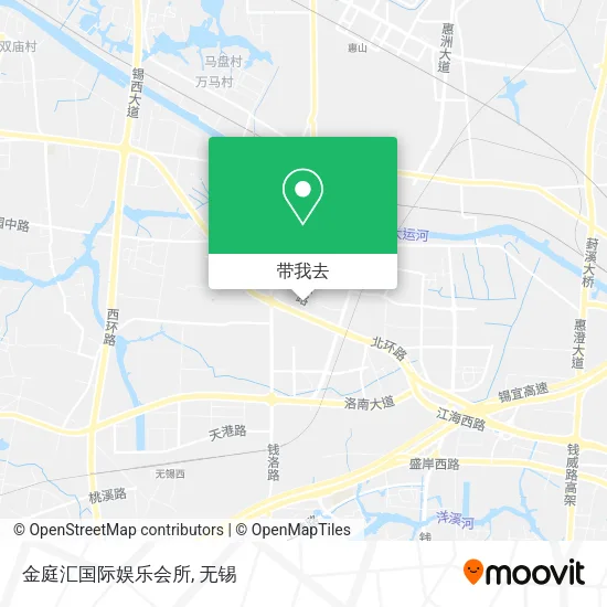 金庭汇国际娱乐会所地图