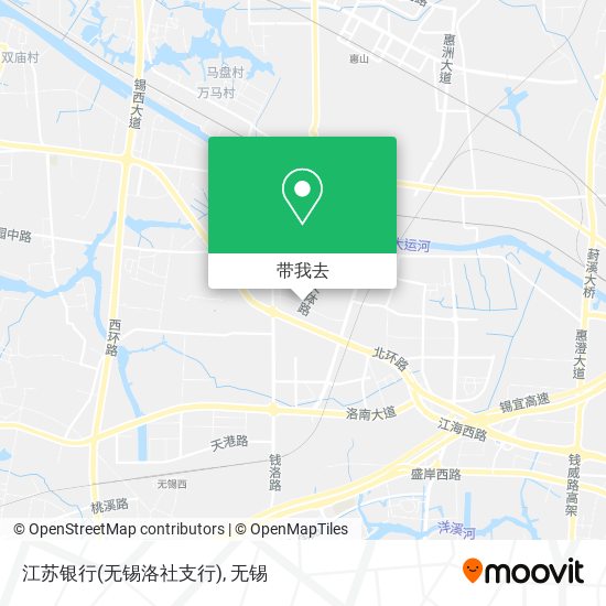 江苏银行(无锡洛社支行)地图