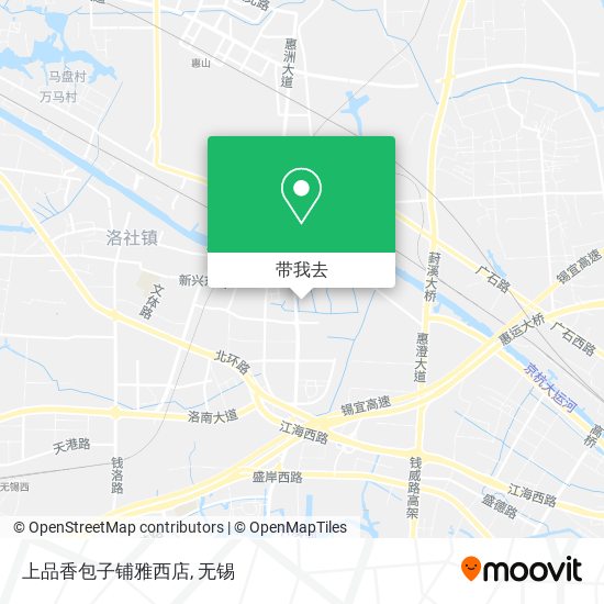 上品香包子铺雅西店地图