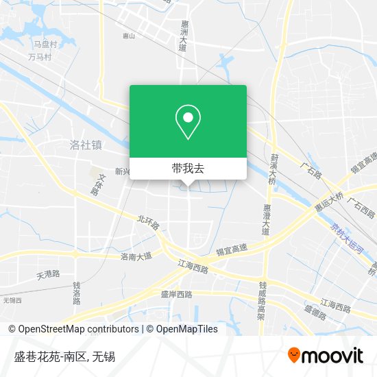 盛巷花苑-南区地图